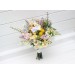 Colorful Wildflower Bridal Bouquet – Faux Daisy Posy in Spring & Summer Tones