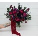 Jewel-Tone Wedding Bouquets – Faux Bridal & Bridesmaid Flowers in Deep Rich Colors