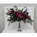 Jewel-Tone Standing Flowers – Faux Aisle Décor in Navy, Burgundy, Magenta & Emerald