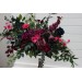 Jewel-Tone Standing Flowers – Faux Aisle Décor in Navy, Burgundy, Magenta & Emerald