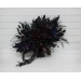 Gothic Wedding Bouquet – Purple, Black, Blue & Burgundy Dark Moody Flowers