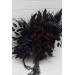 Gothic Wedding Bouquet – Purple, Black, Blue & Burgundy Dark Moody Flowers