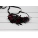 Gothic Wedding Bouquet – Purple, Black, Blue & Burgundy Dark Moody Flowers