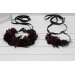 Gothic Wedding Bouquet – Purple, Black, Blue & Burgundy Dark Moody Flowers