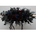 Gothic Wedding Arbor Flowers – Burgundy, Black, Blue & Purple Halloween Floral Archway
