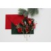 Set of 5 Christmas Bobby Pins with Red Berries – Festive Bridal & Bridesmaid Hair Pins in Burgundy, Gold & Green