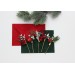 Set of 5 Christmas Bobby Pins – Red, Green & Silver Wedding Hair Pins with Berries