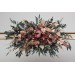 Dusty Rose & Blush Pink Flower Arch Arrangement – Faux Floral Arbor for Weddings