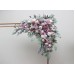 Flower Arch Arrangement in Lilac & White | Faux Floral Archway for Wedding