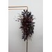 Deep Purple, Burgundy & Gold Flower Arch Arrangement – Faux Floral Arbor for Weddings