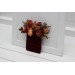 Rust, Burgundy, Brown & Orange Pocket Boutonniere – Warm Faux Floral Accessory