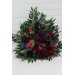 Purple, Teal, Red & Magenta Standing Flowers – Jewel-Tone Faux Wedding Decorations