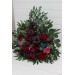 Purple, Teal, Red & Magenta Standing Flowers – Jewel-Tone Faux Wedding Decorations
