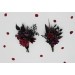 Burgundy, Purple & Black Boutonniere Set – Gothic Wedding Buttonholes