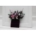 Purple, Lilac & White Pocket Boutonniere – Elegant Faux Floral Accessory