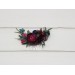 Jewel-Tone Flower Comb – Emerald, Purple, Magenta & Teal Wedding Hair Accessory