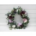 Lantern Wreath Centerpiece – Faux Floral Ring for Wedding Table Decor