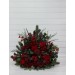 Red & Green Winter Standing Flowers – Christmas Wedding Decorations