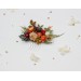 Rust, Brown, Red & Ivory Flower Combs with Berries – Fall Wedding Hair Accessories