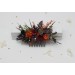 Burgundy, Rust, Purple & Black Flower Combs – Moody Bridal Hair Accessories