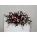 Flower Arch Arrangement in Burgundy, Dusty Rose & Blush Pink | Faux Floral Archway for Wedding