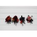 Burgundy, Black, Rust & Dusty Rose Boutonnieres – Moody Wedding Floral Accessories