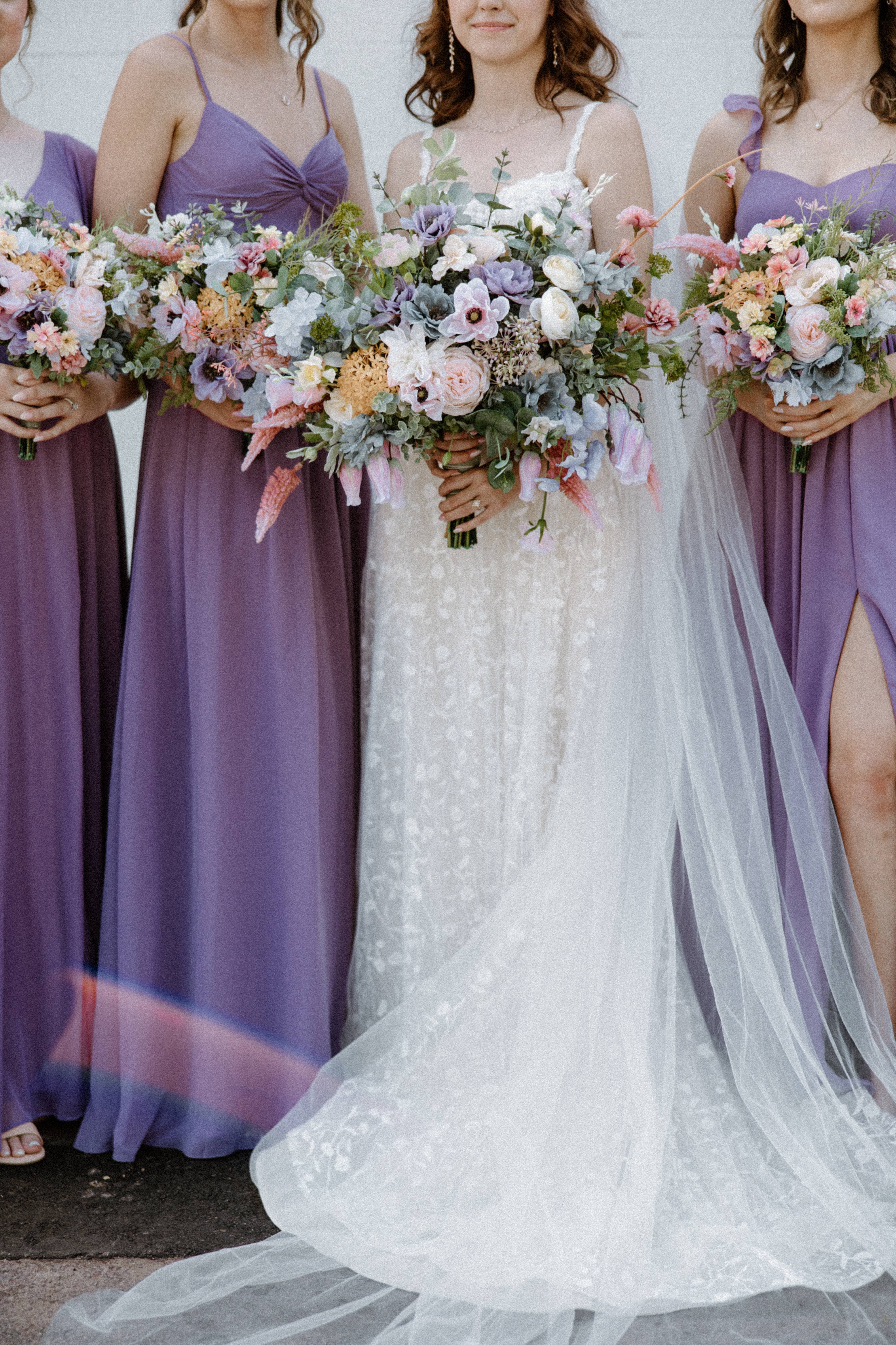 Wildflower wedding flowers