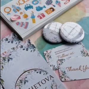 Complimentary Souvenir Set from Kochetova Flowers – Extra Sets for Purchase