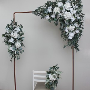 Baby's breath hydrangea greenery arch arrangement Flower arch top arrangement Wedding flowers arrangement Gypsophila archway 5198 Baby's breath hydrangea greenery arch arrangement Flower arch top arrangement Wedding flowers arrangement Gypsophila archway 5198