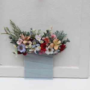 Wildflowers pocket boutonniere. Flower accessories. Pocket flowers. Square flowers. 5231