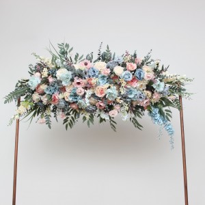 Summer wedding. Dusty blue blush pink yellow arch arrangement. Arch flowers. Fall wedding. Archway flowers. Pergola flowers. Wedding arch. 5259 Summer wedding. Dusty blue blush pink yellow arch arrangement. Arch flowers. Fall wedding. Archway flowers. Pergola flowers. Wedding arch. 5259